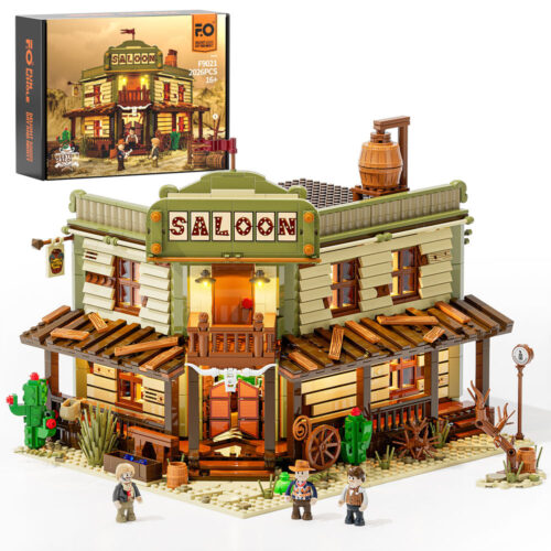 LED osvětlení pro LEGO 9021 Sada světelných bloků FunWhole - Wild West bar F – Light Kit