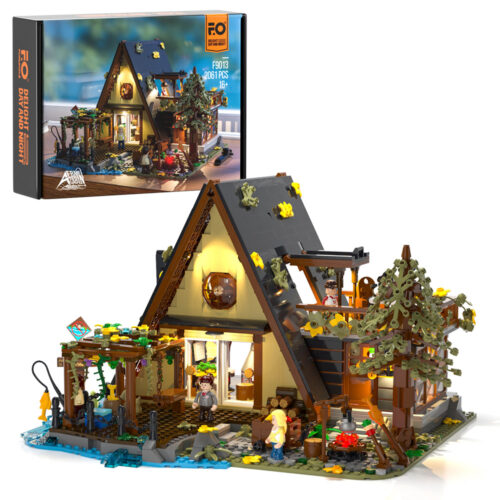LED osvětlení pro LEGO 9013 Sada světelných bloků FunWhole - Holiday cottage A F – Light Kit