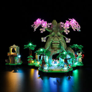 Sada osvětlení pro LEGO ZELDA Great Deku Tree 2 v 1 77092