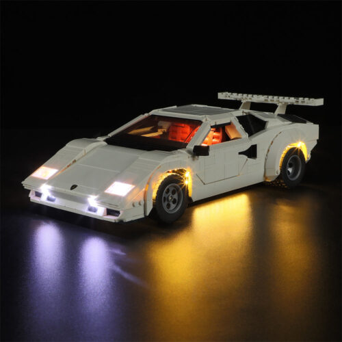 Sada osvětlení pro LEGO ICONS Lamborghini Countach 5000 Quattrovalvole 10337