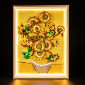 Sada osvětlení pro LEGO ART Vincent van Gogh – Slunečnice