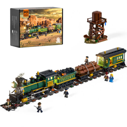 LED osvětlení pro LEGO 9036 Sada světelných bloků FunWhole - nákladní vlak Western F – Light Kit