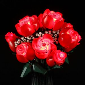 Sada osvětlení pro LEGO ICONS Kytice růží 10328