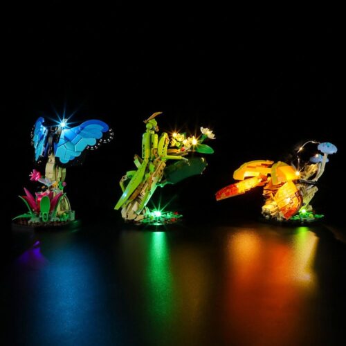 Sada osvětlení pro LEGO IDEAS Sbírka hmyzu 21342